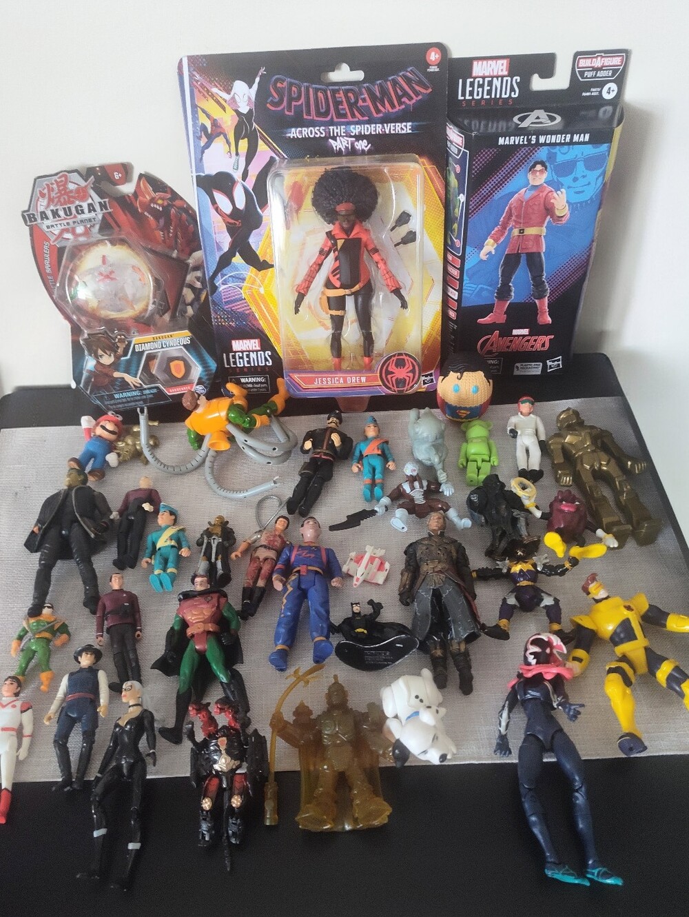 Action Figure Lot- Some Vintage, Marvel, DC & More